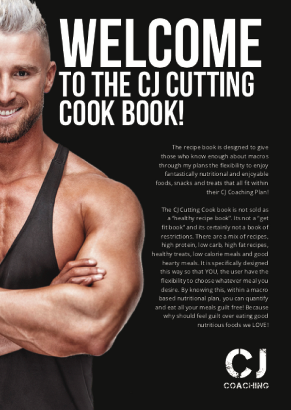 First Cookbook – Cooking with CJ